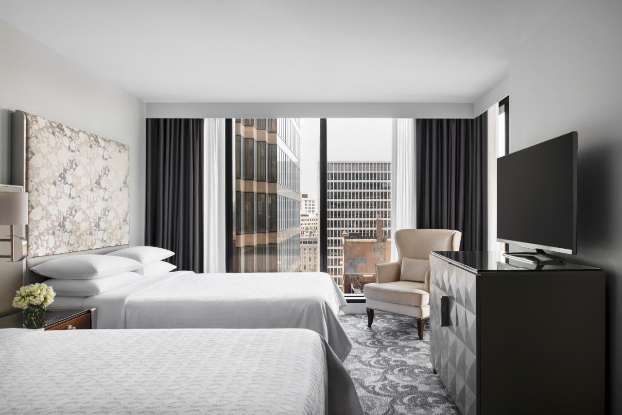 Sheraton Melbourne Hotel Zewnętrze zdjęcie A guest room at the hotel